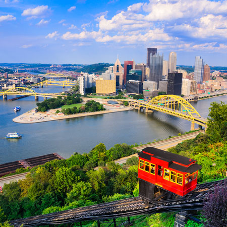 City of Pittsburgh from Mt Washington